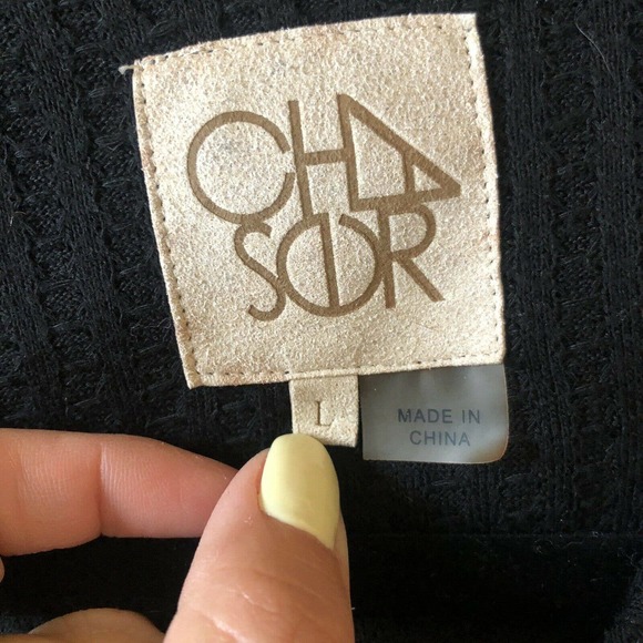 Chaser Waffle Knit Henley Thermal Top L - Picture 8 of 8